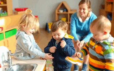 Selbstständig werden im Kindergarten: Schuhe anziehen, Hände waschen, Jacke zumachen