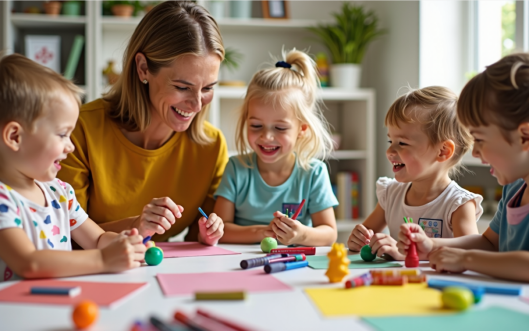 Frühkindliche Kreativität fördern: Warum Basteln, Malen und Kneten mehr als nur Spaß ist