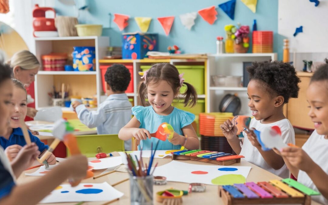 Kreativität fördern: Warum Basteln, Malen und Musizieren im Kindergarten so wichtig sind